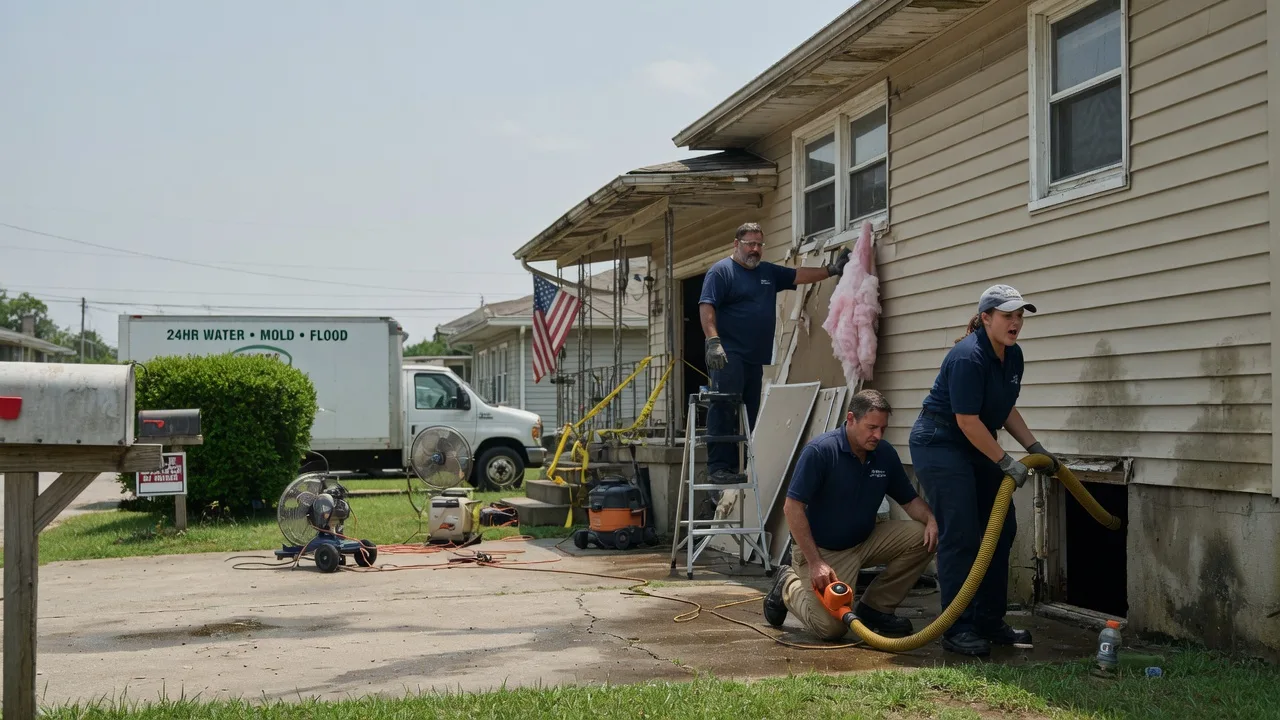 Water Damage Repair in West Monroe, LA near me